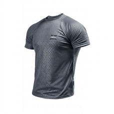 Global Ballistics Hexagon Tactical T-Shirt - Gray