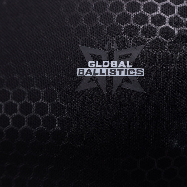 Global Ballistics Hexagon Tactical T-Shirt, Black
