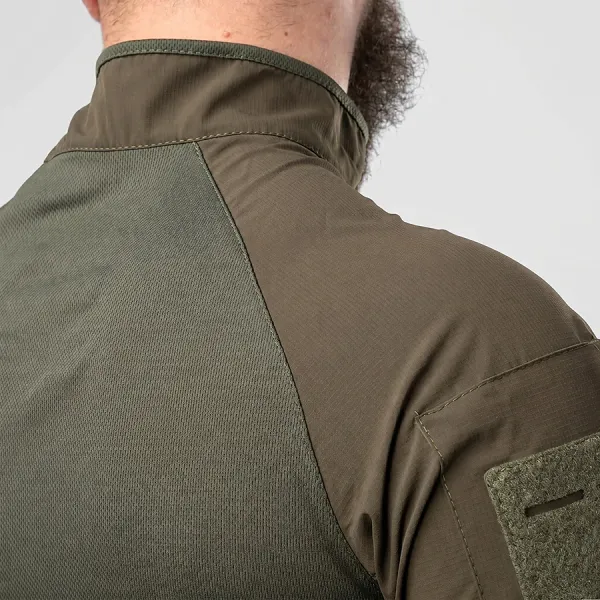 Combatant Raider Core Tactical Summer Set with Ubax — Short‑Sleeve Shirt & Shorts, Rip‑Stop Poly/Cotton SPECPROM, Olive
