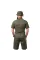 Combatant Raider Core Tactical Summer Set with Ubax — Short‑Sleeve Shirt & Shorts, Rip‑Stop Poly/Cotton SPECPROM, Olive