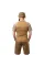 Combatant Raider Core tactical summer suit — short-sleeve top & shorts, Rip‑Stop PolyCotton SPECPROM, Coyote