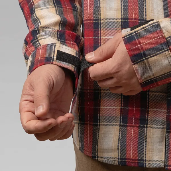 Combatant Blackwater Pro Red Plaid Shirt