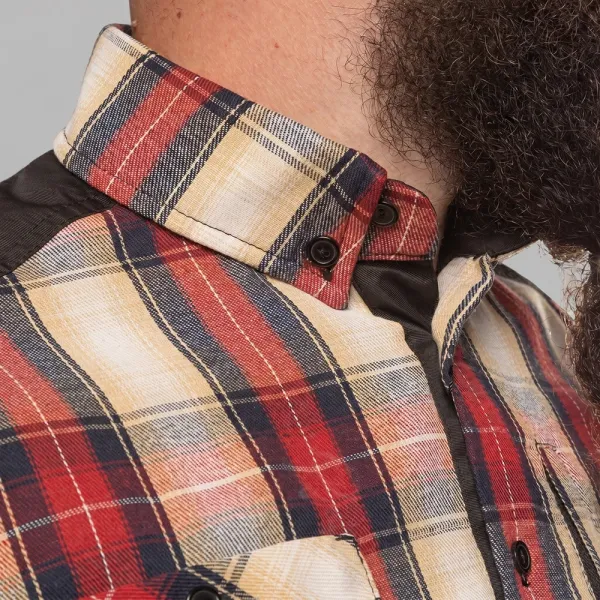 Combatant Blackwater Pro Red Plaid Shirt