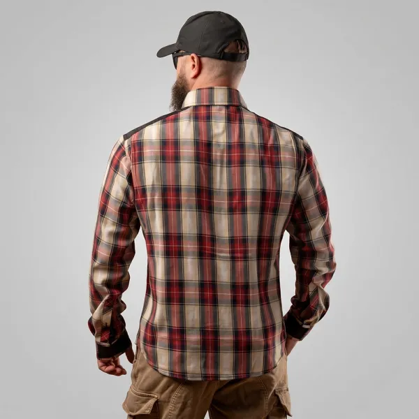 Combatant Blackwater Pro Red Plaid Shirt