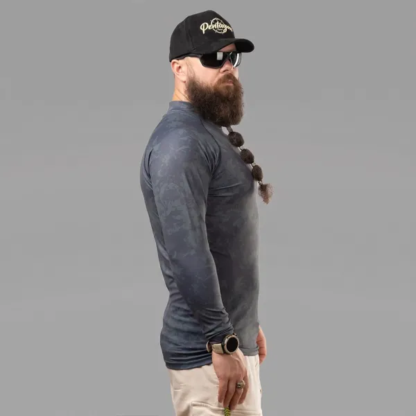 Men's Combatant ASSAULT PRO LS Tactical Rashguard — Graphite