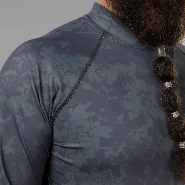 Men's Combatant ASSAULT PRO LS Tactical Rashguard — Graphite