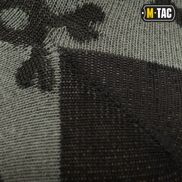 M-Tac Mk.3 Pirate Skull Tactical Summer Socks, Olive