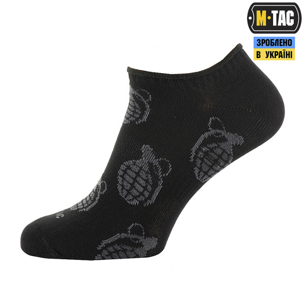 M-Tac Grenades Lightweight Summer Socks, Black