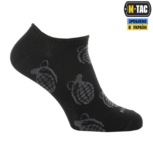 M-Tac Grenades Lightweight Summer Socks, Black