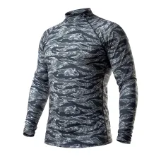 Men's Tactical Rashguard Combatant ASSAULT PRO LS, Tiger Blue