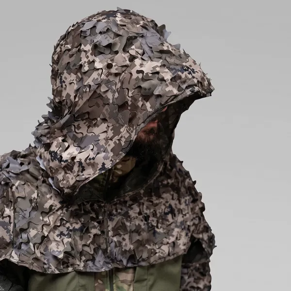 Tactical Camouflage Poncho - Pixel