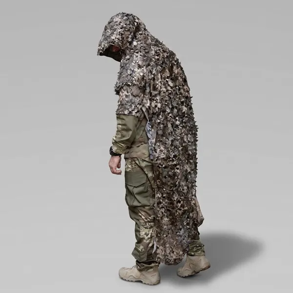 Tactical Camouflage Poncho - Pixel