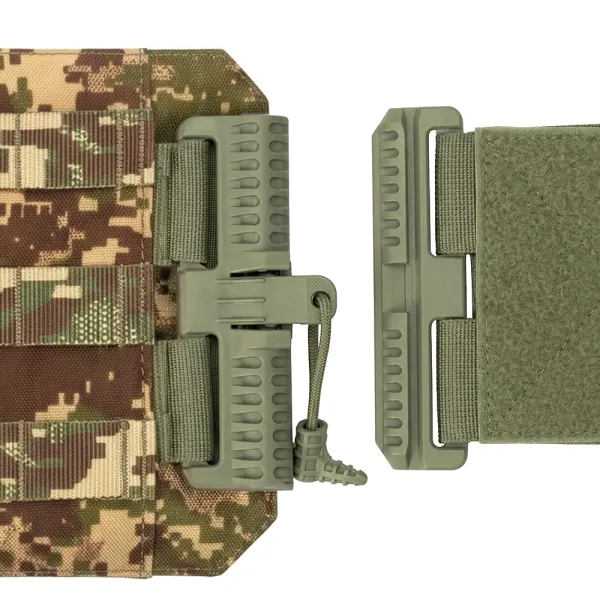 Cummerbunds with Pockets & Quick-Release, Size M (15×20 cm), Predator Camo — Set of 2