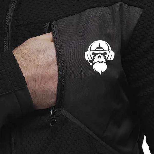 Combatant Scout Fleece Jacket, Black