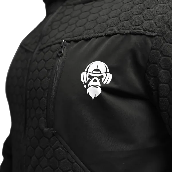 Combatant Scout Fleece Jacket, Black