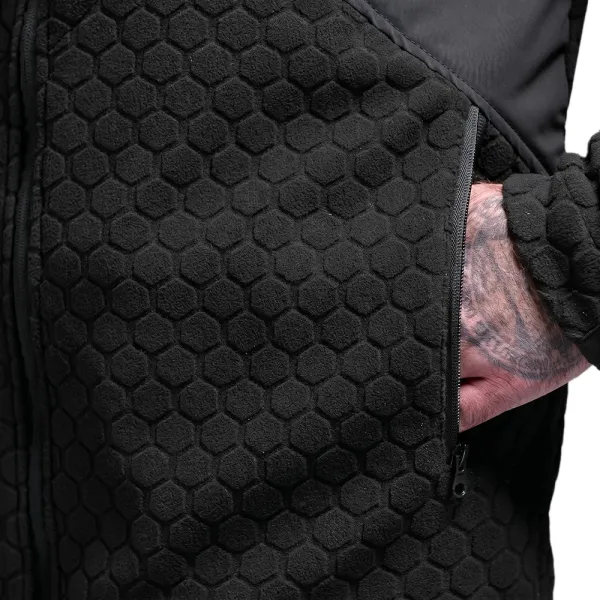 Combatant Scout Fleece Jacket, Black