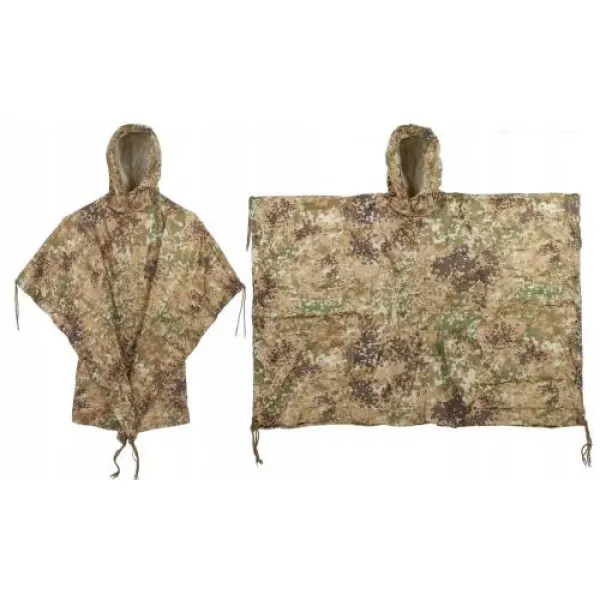 Mil-Tec US Tactical Ripstop Poncho, Multicam