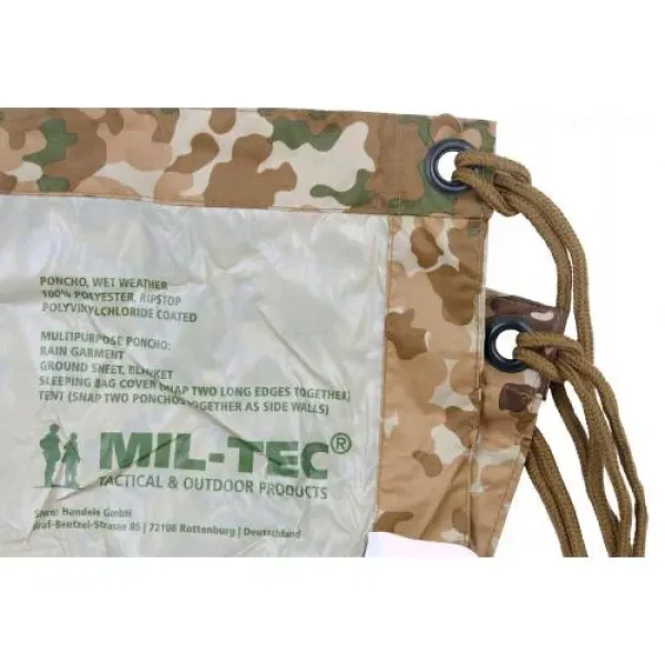 Mil-Tec US Tactical Ripstop Poncho, Multicam