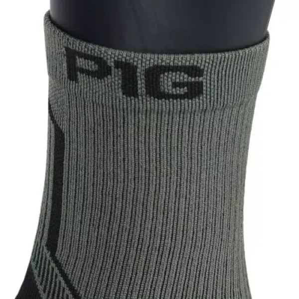 P1G Pamir Mid-Season Compression Socks — Olive