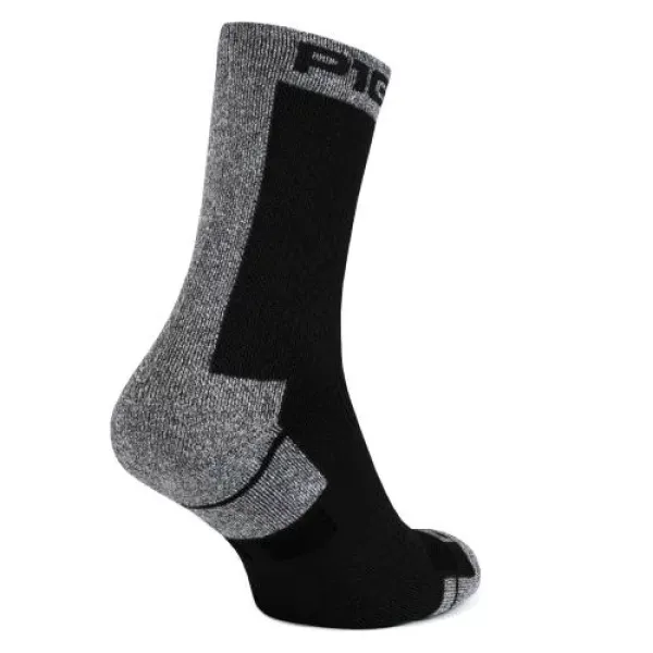 P1G Combat Silver Tech Tactical Thermal Socks, Black