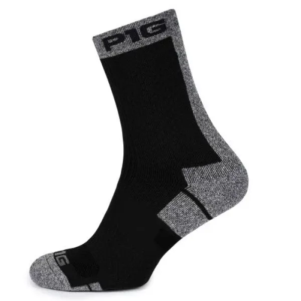 P1G Combat Silver Tech Tactical Thermal Socks, Black