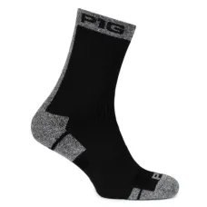 P1G Combat Silver Tech Tactical Thermal Socks, Black