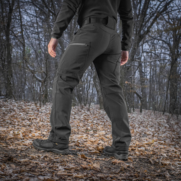 M-Tac Soft Shell Winter Pants Black