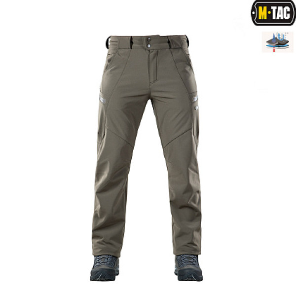 M-Tac Soft Shell Winter Pants Olive