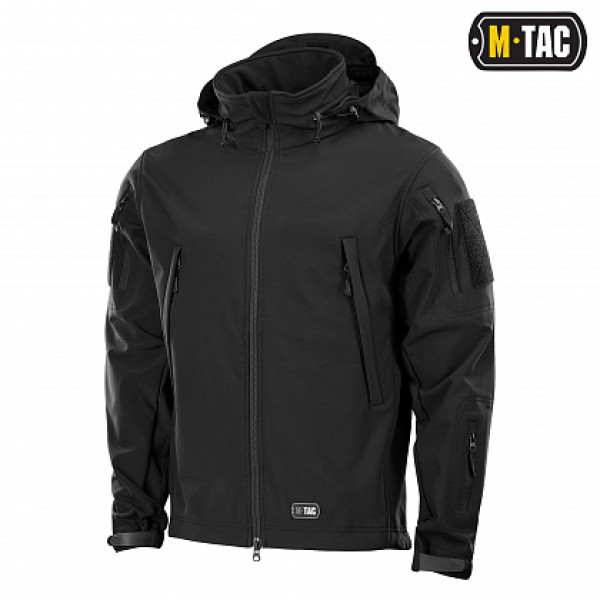 M-Tac Soft Shell Jacket. Black