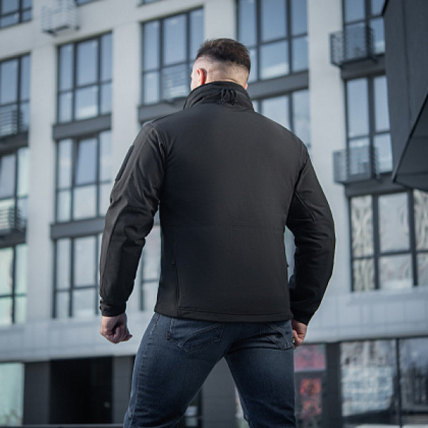M-Tac Soft Shell Jacket. Black