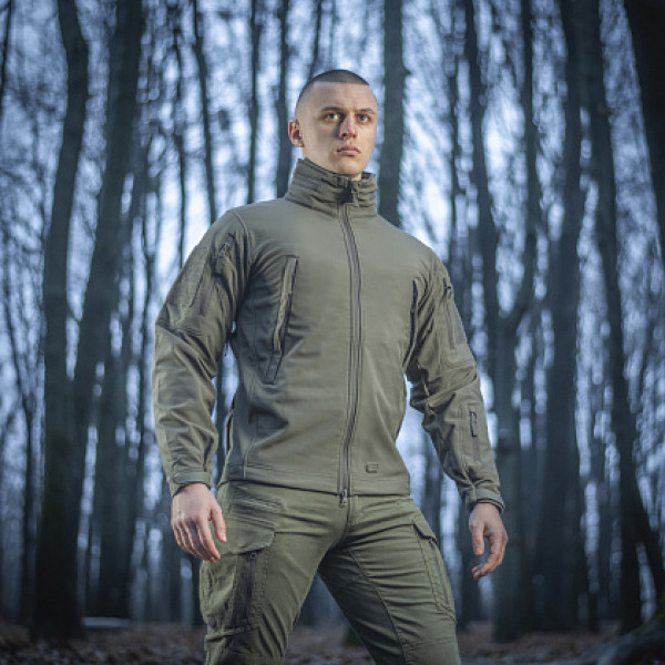 M-Tac Soft Shell Jacket. Olive