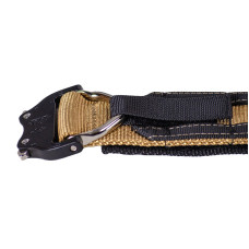 Belt. Coyote with Black