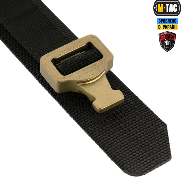 Cobra Buckle Tactical Belt M-Tac. Size M/L. Black