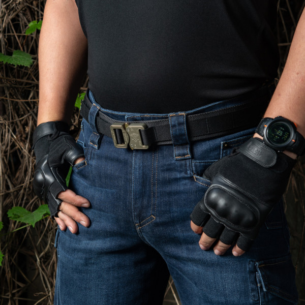 Cobra Buckle Tactical Belt M-Tac. Size M/L. Black