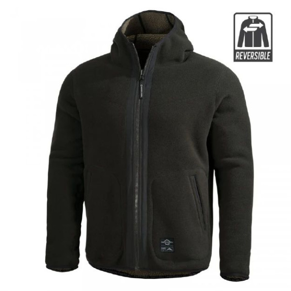 Pentagon IANOS SHERPA 2-IN-1 Fleece Jacket-Sweater, Olive
