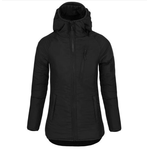 Women's Helikon Wolfhound Hoodie Jacket. Black