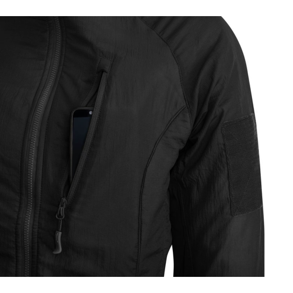 Women's Helikon Wolfhound Hoodie Jacket. Black