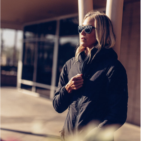 Women's Helikon Wolfhound Hoodie Jacket. Black