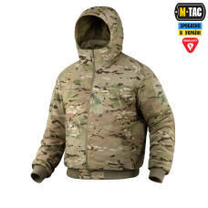 M-Tac MA-1 Hooded Military Primaloft Winter Jacket. Multicam