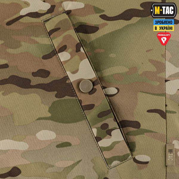 M-Tac MA-1 Hooded Military Primaloft Winter Jacket. Multicam