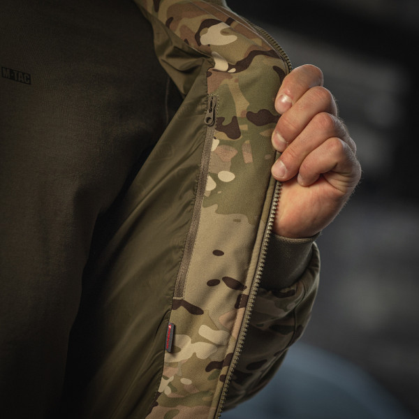 M-Tac MA-1 Hooded Military Primaloft Winter Jacket. Multicam