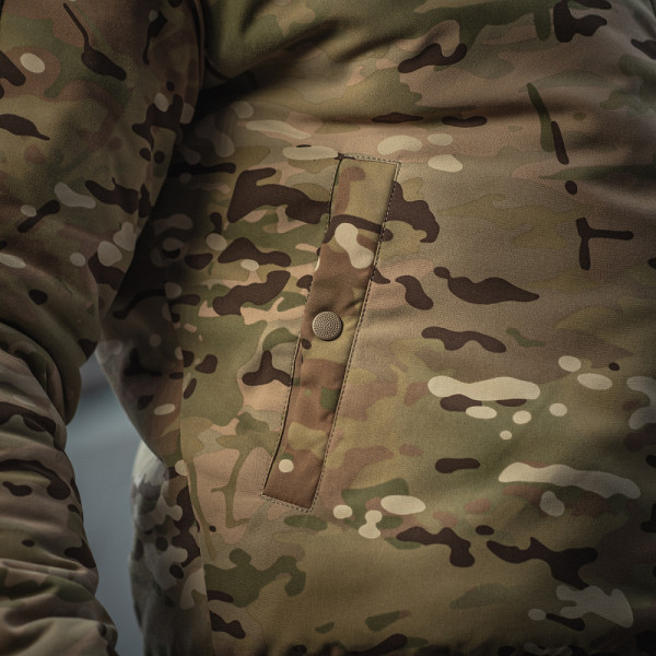 M-Tac MA-1 Hooded Military Primaloft Winter Jacket. Multicam