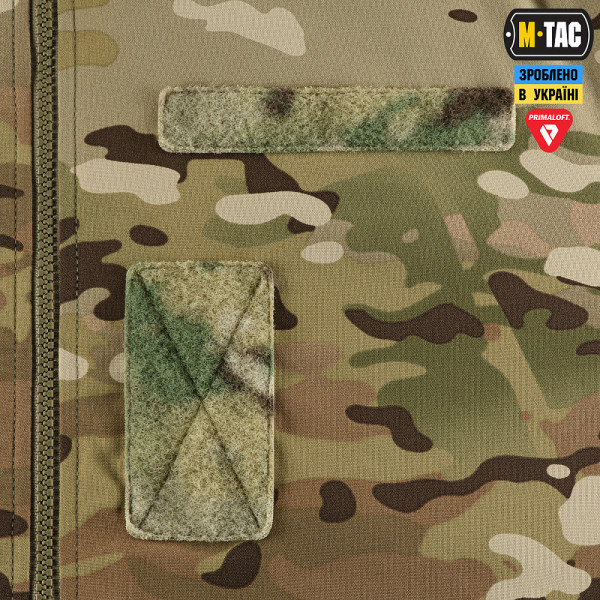 M-Tac MA-1 Hooded Military Primaloft Winter Jacket. Multicam