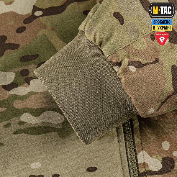 M-Tac MA-1 Hooded Military Primaloft Winter Jacket. Multicam