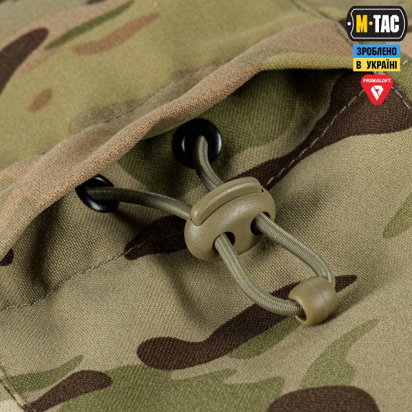 M-Tac MA-1 Hooded Military Primaloft Winter Jacket. Multicam