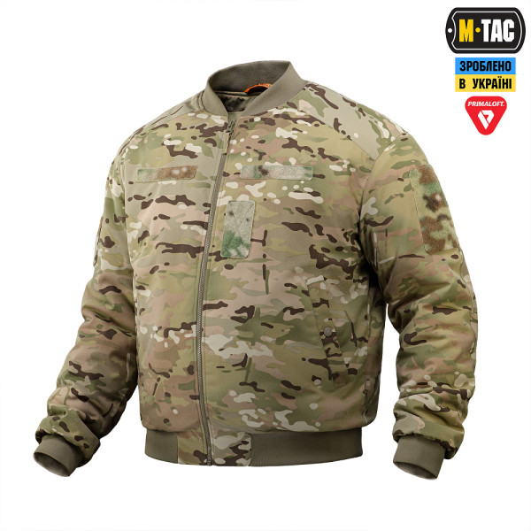 Winter Jacket M-Tac MA-1 Military Primaloft. Multicam