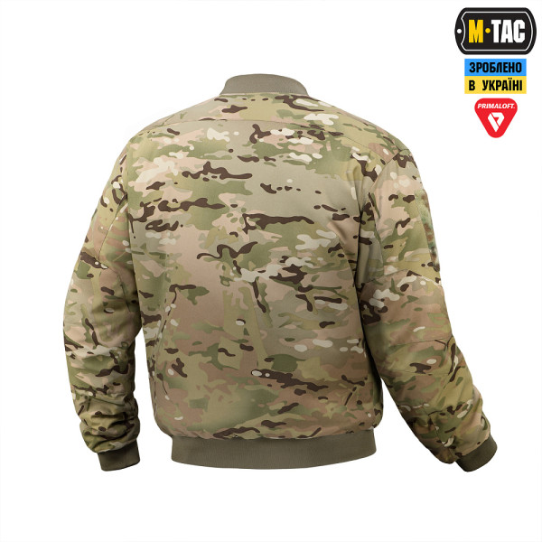 Winter Jacket M-Tac MA-1 Military Primaloft. Multicam