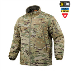 M-Tac Alpha Combat Pro Primaloft Winter Jacket. Multicam