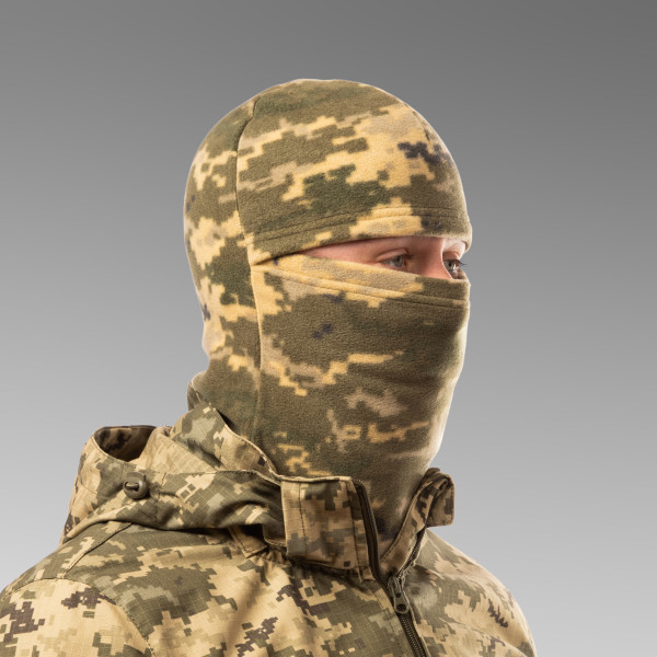 Fleece Balaclava. Pixel
