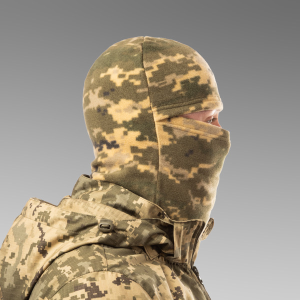 Fleece Balaclava. Pixel
